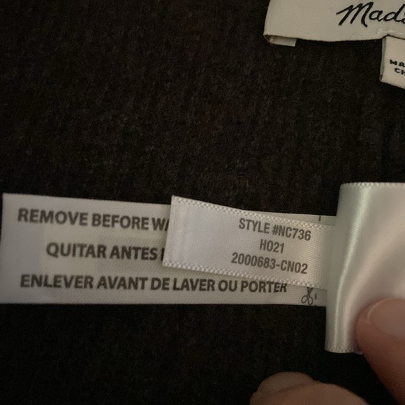 Madewell sweater joggers - Picture 4 of 5